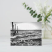 Schwarzweißfotografie Postkarte (Stehend Vorderseite)