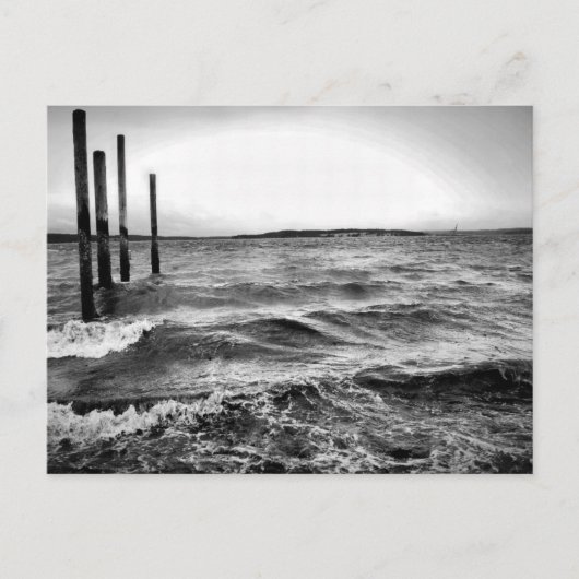 Schwarzweißfotografie Postkarte (Vorderseite)