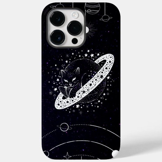 Schwarzweißgalaxie Case-Mate iPhone Hülle (Rückseite)
