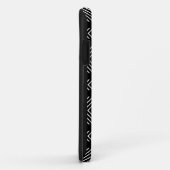 Schwarzweißgeometrie Ama Case-Mate iPhone Hülle (Hinten/Rechts)