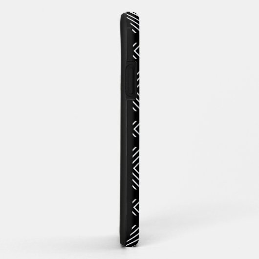 Schwarzweißgeometrie Ama Case-Mate iPhone Hülle (Hinten/Rechts)