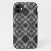 Schwarzweißgeometrie Case-Mate iPhone Hülle (Rückseite)