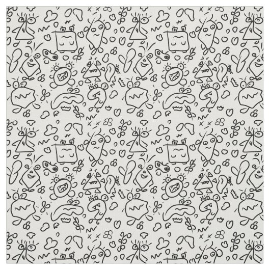 Schwarzweißgewebe Stoff (Muster)