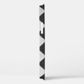 Schwarzweißharlequin-Grafik Case-Mate iPhone Hülle (Rückseite / Rechts)