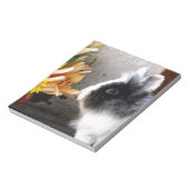 Schwarzweißhase Notizblock (Rotiert)