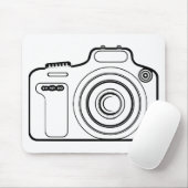 Schwarzweißkamera Mousepad (Mit Mouse)