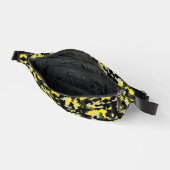 Schwarzweißkampfmuster Bauchtasche (Offen)