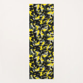 Schwarzweißkampfmuster Yogamatte (Vorderseite)