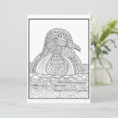 Schwarzweißkarte Feiertagskarte (Stehend Vorderseite)