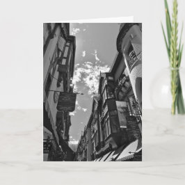 Schwarzweißkarte Karte