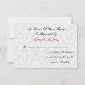 Schwarzweißkarten (Standard 3,5 x 5) RSVP Karte (Rückseite)