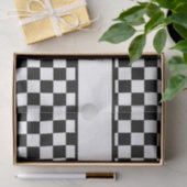 Schwarzweißkarton Seidenpapier (Geschenk)