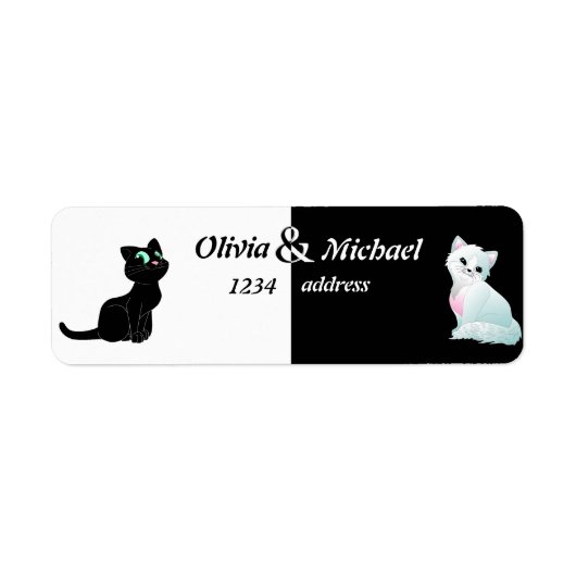 Schwarzweißkätzchen (Vorne)