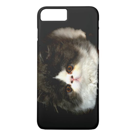 Schwarzweißkätzchen Case-Mate iPhone Hülle (Rückseite)