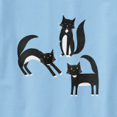Schwarzweißkatze T-Shirt