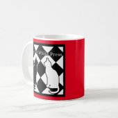 Schwarzweißkatzen Kaffeetasse (Vorderseite Links)