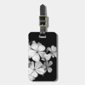 Schwarzweißkugel Gepäckanhänger (Vorderseite vertikal)