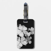 Schwarzweißkugel Gepäckanhänger (Rückseite vertikal)