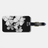 Schwarzweißkugel Gepäckanhänger (Rückseite horizontal)