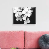 Schwarzweißkugel Leinwanddruck (Insitu (Wohnzimmer))