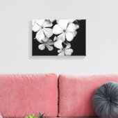 Schwarzweißkugel Leinwanddruck (Insitu (Wohnzimmer))