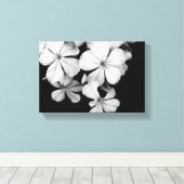 Schwarzweißkugel Leinwanddruck (Insitu (Holzboden))