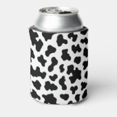 Schwarzweißkuhausdruck Dosenkühler (Kanne Rückseite)