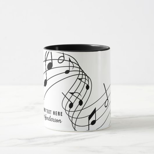 Schwarzweißlehrer/Student für benutzerdefinierte T Tasse (Zentrum)