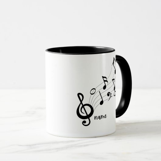 Schwarzweißlehrer/Student für benutzerdefinierte T Tasse (VorderseiteRechts)