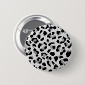 Schwarzweißleopard Button (Vorne & Hinten)