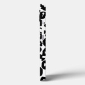 Schwarzweißleopard Case-Mate iPhone Hülle (Rückseite / Links)