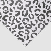 Schwarzweißleopard seidenpapier (Detail)