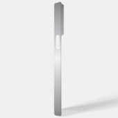 Schwarzweißleoparddruck | Monogramm Case-Mate iPhone Hülle (Rückseite / Rechts)