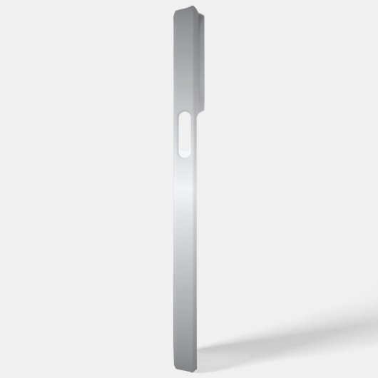 Schwarzweißleoparddruck | Monogramm Case-Mate iPhone Hülle (Rückseite / Rechts)