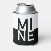 SchwarzweißMINE Dosenkühler (Kanne Rückseite)