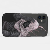 Schwarzweißmonster Case-Mate iPhone Hülle (Rückseite (Horizontal))