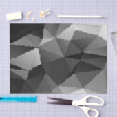 Schwarzweißmosaikmuster Seidenpapier (Handwerk)