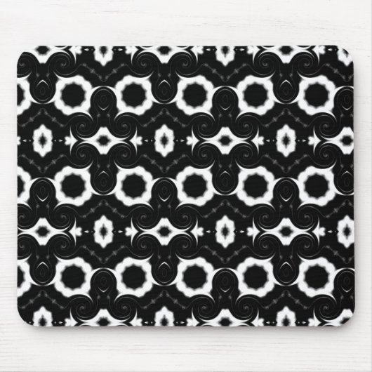Schwarzweißmousepad Mousepad (Vorne)