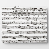 Schwarzweißmusik Fotoplatte (Vorderseite)