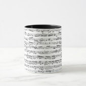 Schwarzweißmusik Tasse (Zentrum)