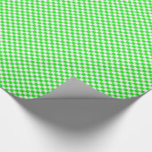 Schwarzweißmuster auf dem Schachbrett Geschenkpapier (Ecke)