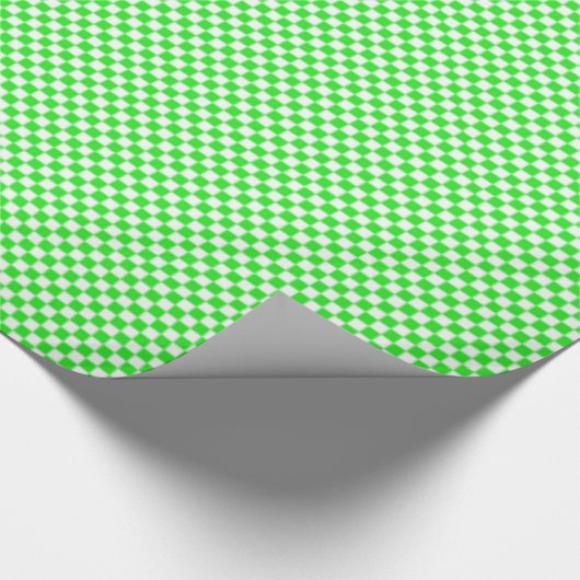 Schwarzweißmuster auf dem Schachbrett Geschenkpapier (Ecke)