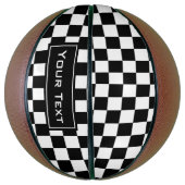 Schwarzweißmuster Basketball (Vertikal)