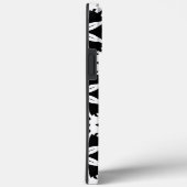 Schwarzweißmuster Case-Mate iPhone Hülle (Rückseite / Rechts)