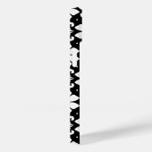 Schwarzweißmuster Case-Mate iPhone Hülle (Rückseite / Rechts)