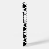 Schwarzweißmuster Case-Mate iPhone Hülle (Rückseite / Links)