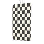 Schwarzweißmuster der Karton-Tafel Autolufterfrischer (Links)