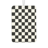 Schwarzweißmuster der Karton-Tafel Autolufterfrischer (Rückseite)