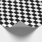 Schwarzweißmuster der Karton-Tafel Geschenkpapier (Ecke)