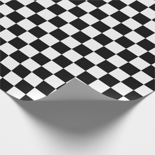 Schwarzweißmuster der Karton-Tafel Geschenkpapier (Ecke)